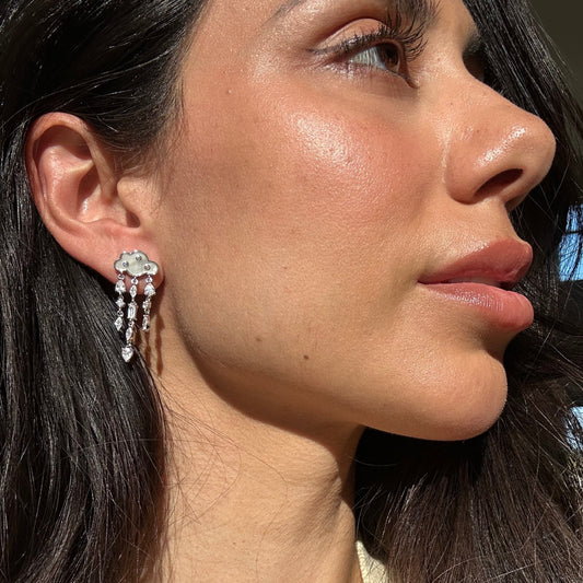 Crystal Rain Earrings