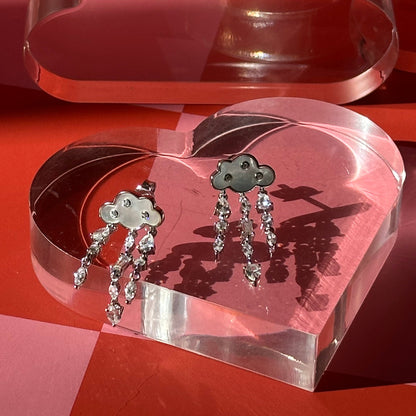Crystal Rain Earrings