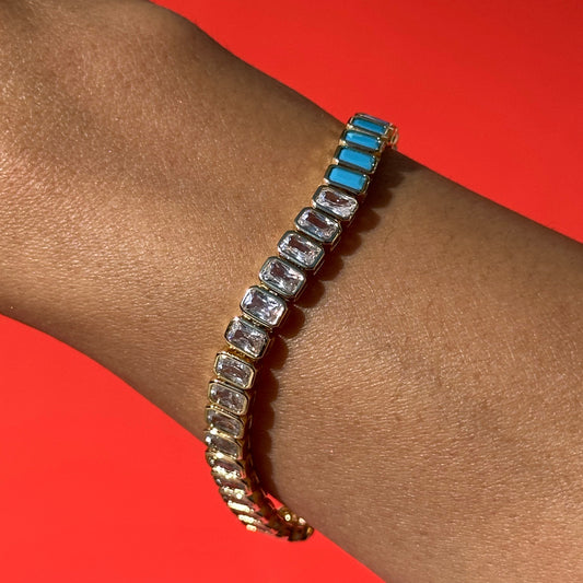 The Oasis Tennis Bracelet