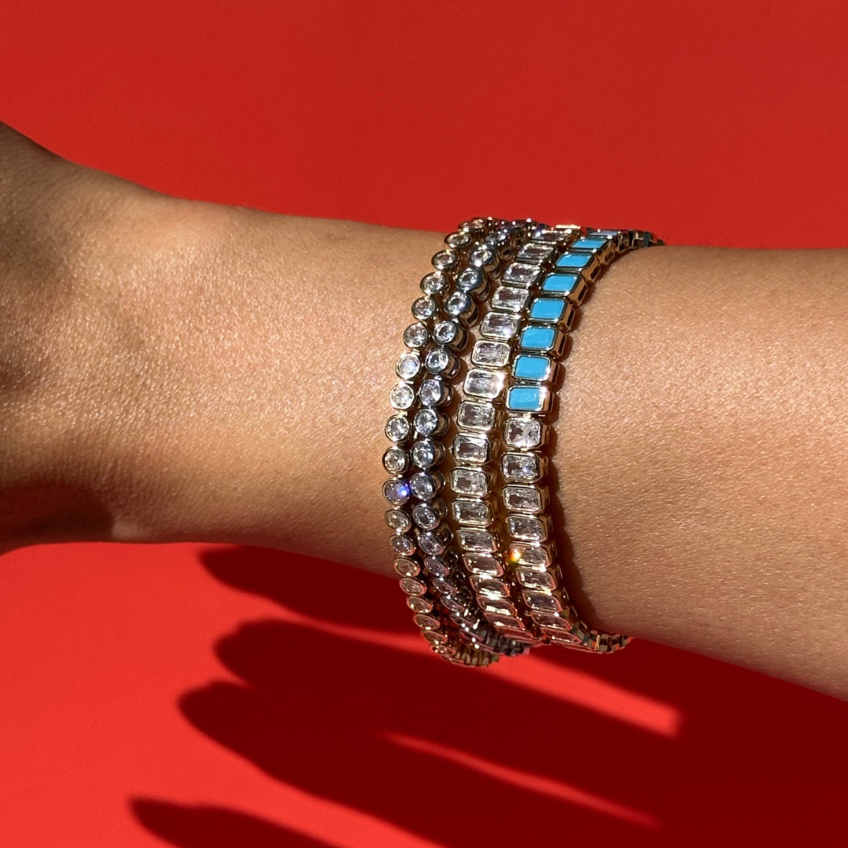 The Oasis Tennis Bracelet