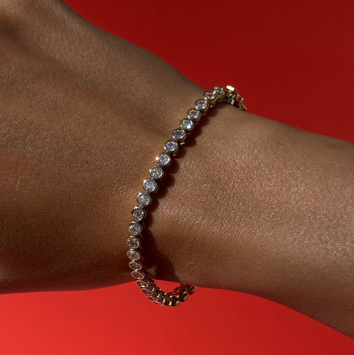 The Halo Tennis Bracelet