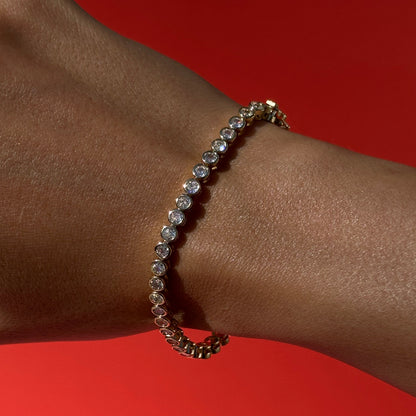 The Halo Tennis Bracelet