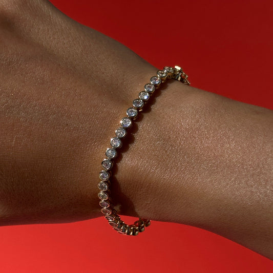 The Halo Tennis Bracelet