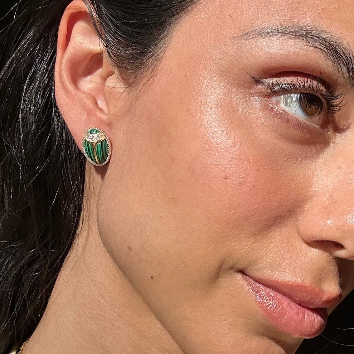 House of Ra Scarab Studs