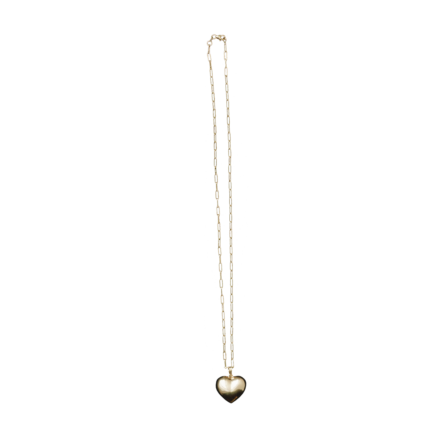 100% 14K Gold Love You A Latte Necklace