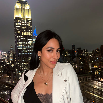 100% 14K Gold Love You A Latte Necklace