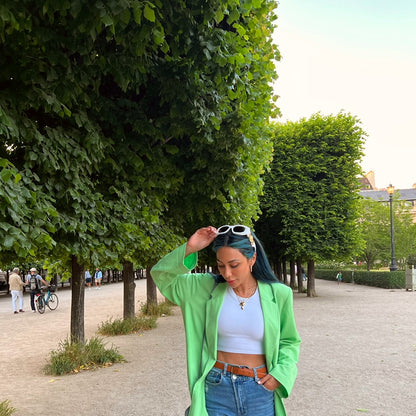 100% 14K Gold Love You A Latte Necklace