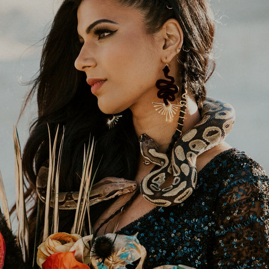 The Medusa Earrings (Original size)
