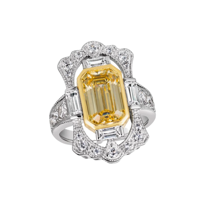 Gatsby Ring - Canary
