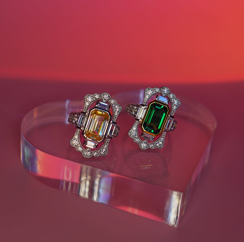 Gatsby Ring - Canary