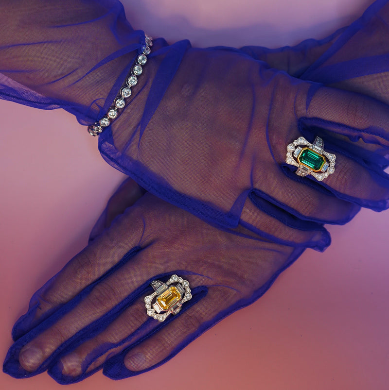 Gatsby Ring - Canary