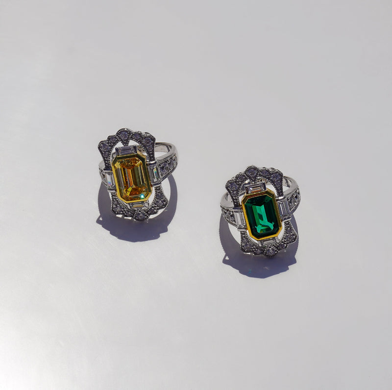 Gatsby Ring - Canary