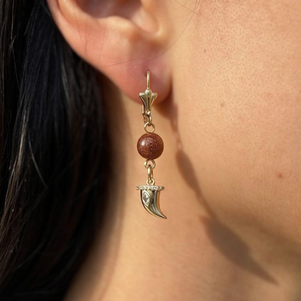 Medusa's Alchemy Asymmetrical Earrings