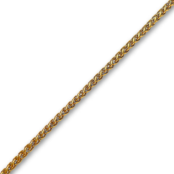 Spiga Weave Layering Chain